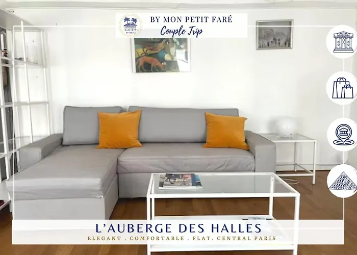 L\'Auberge Des Halles- Epure & Confortable